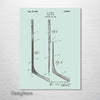 Hockey Stick - Patent on Wood