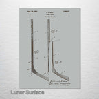 Hockey Stick - Patent on Wood