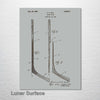 Hockey Stick - Patent on Wood