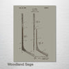 Hockey Stick - Patent on Wood