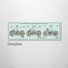Collage - Harley Davidson - Early 1900's Patents on Wood