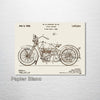Harley Davidson Cycle Support - Patent on Wood
