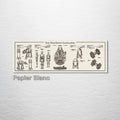 Collage - Star Wars Patents on Wood