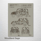 Jeep Wrangler - Patent on Wood
