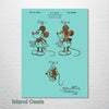 Mickey Mouse - Patent on Wood