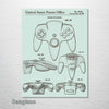 Nintendo 64 Controller - Patent on Wood