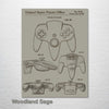 Nintendo 64 Controller - Patent on Wood