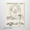Nintendo 64 Controller - Patent on Wood