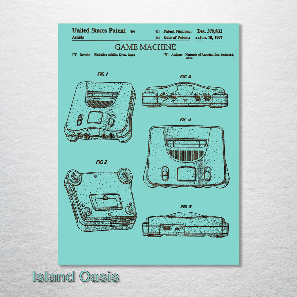 Nintendo 64 - Patent on Wood