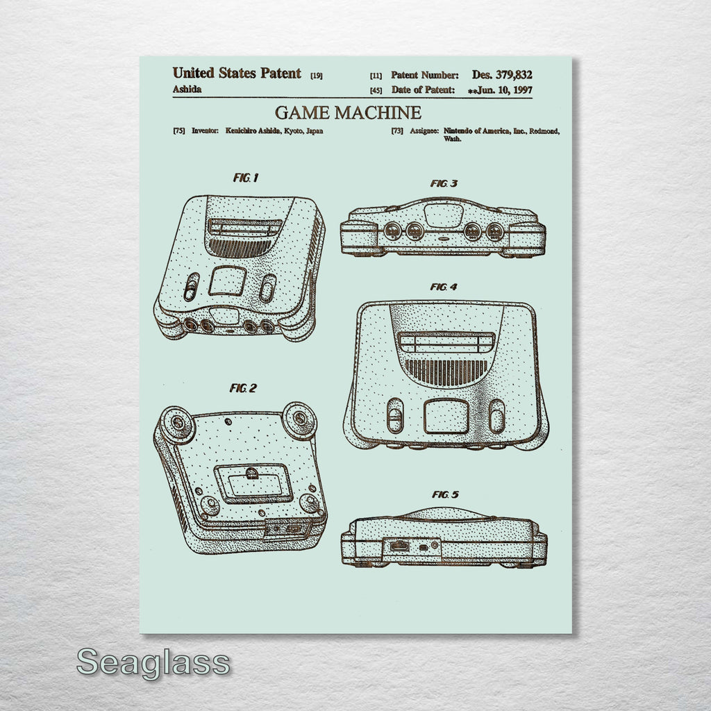 Nintendo 64 - Patent on Wood