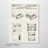 Nintendo Entertainment System - Patent on Wood
