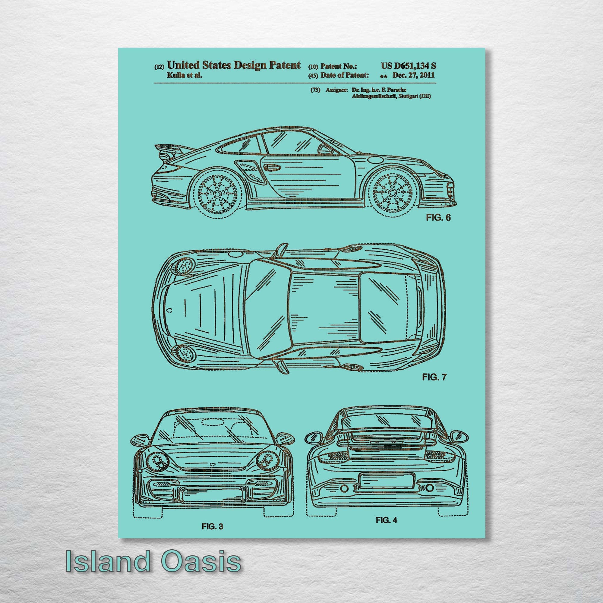 Porsche - Patent on Wood