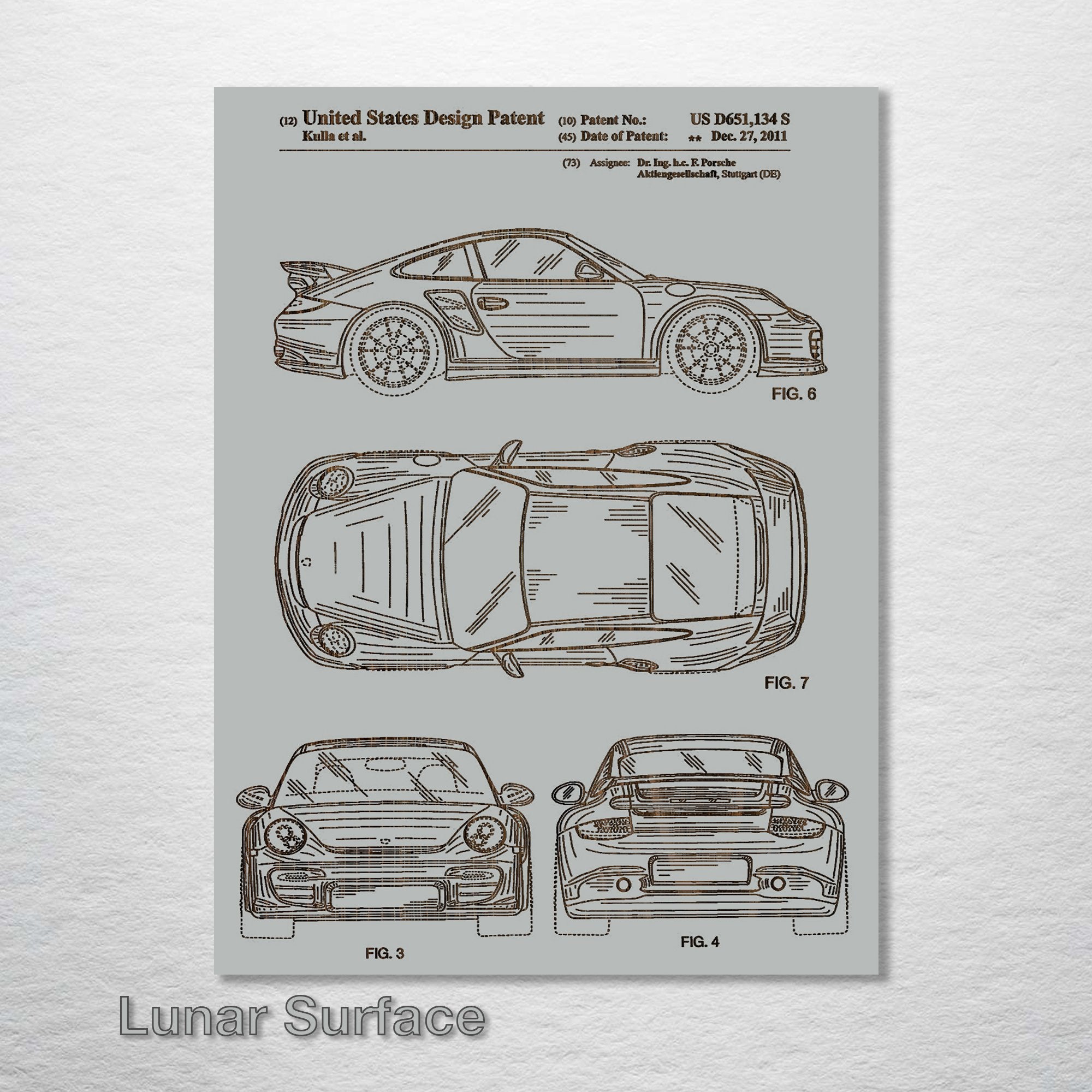 Porsche - Patent on Wood