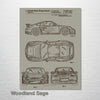 Porsche - Patent on Wood