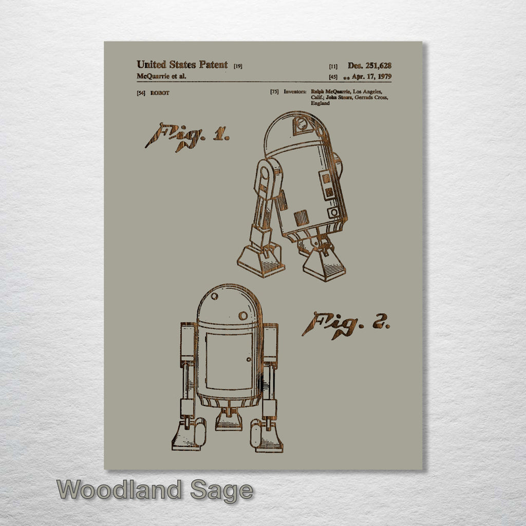 R2D2 - Patent on Wood