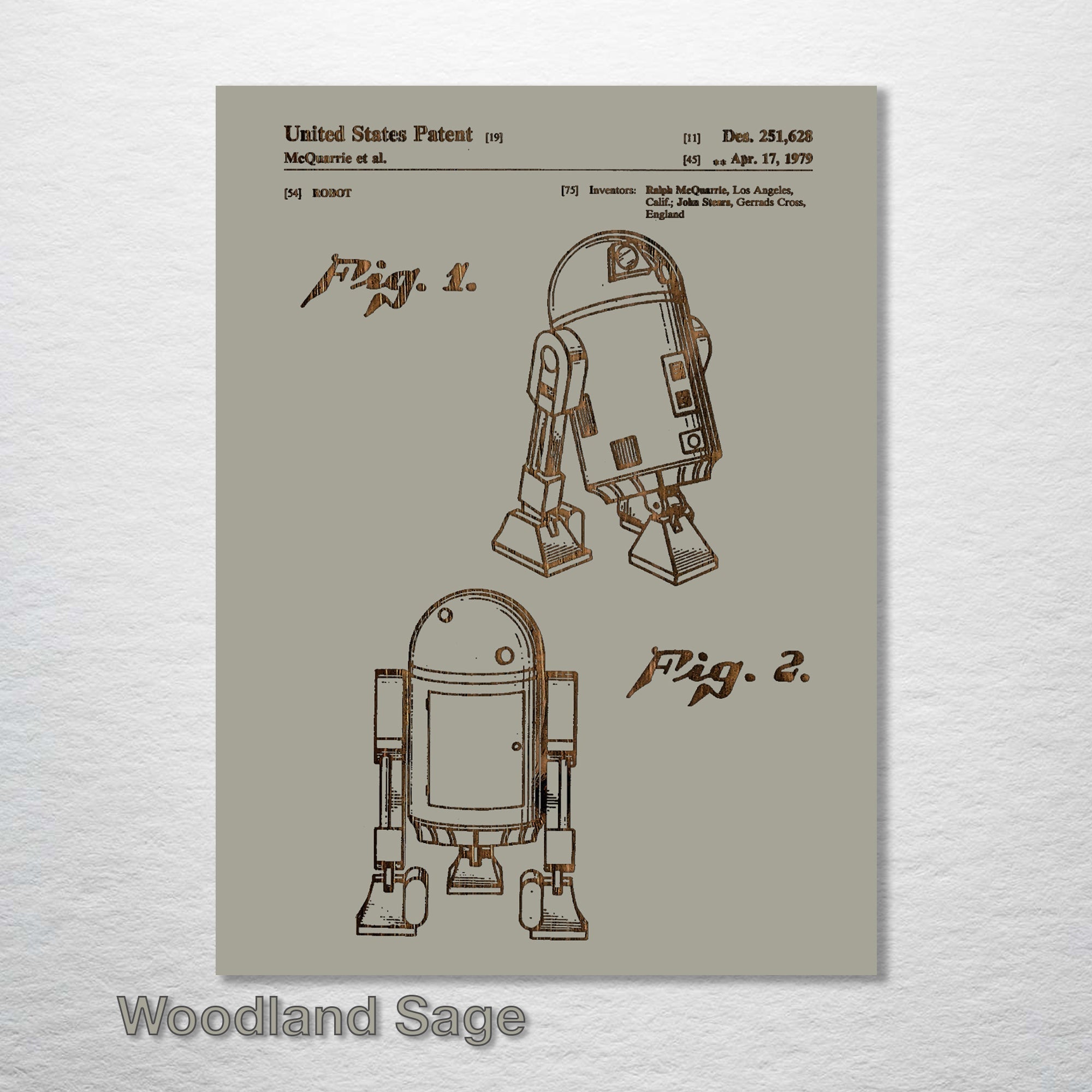 R2D2 - Patent on Wood