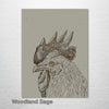 Rooster Abstract