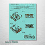 Super Nintendo - Patent on Wood