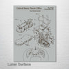 Super Nintendo Controller - Patent on Wood
