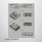 Super Nintendo - Patent on Wood