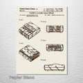 Super Nintendo - Patent on Wood