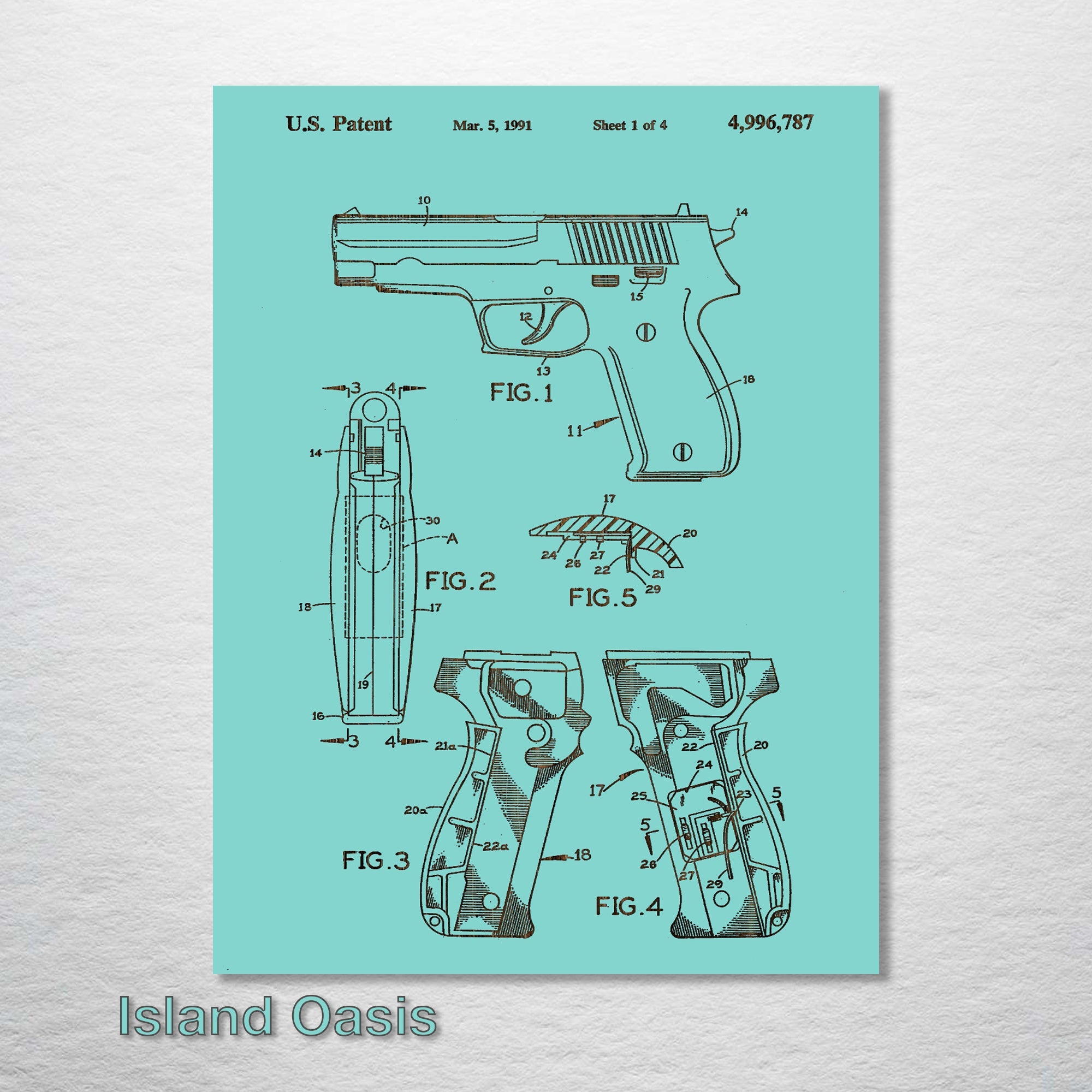 Sig Sauer - Patent on Wood