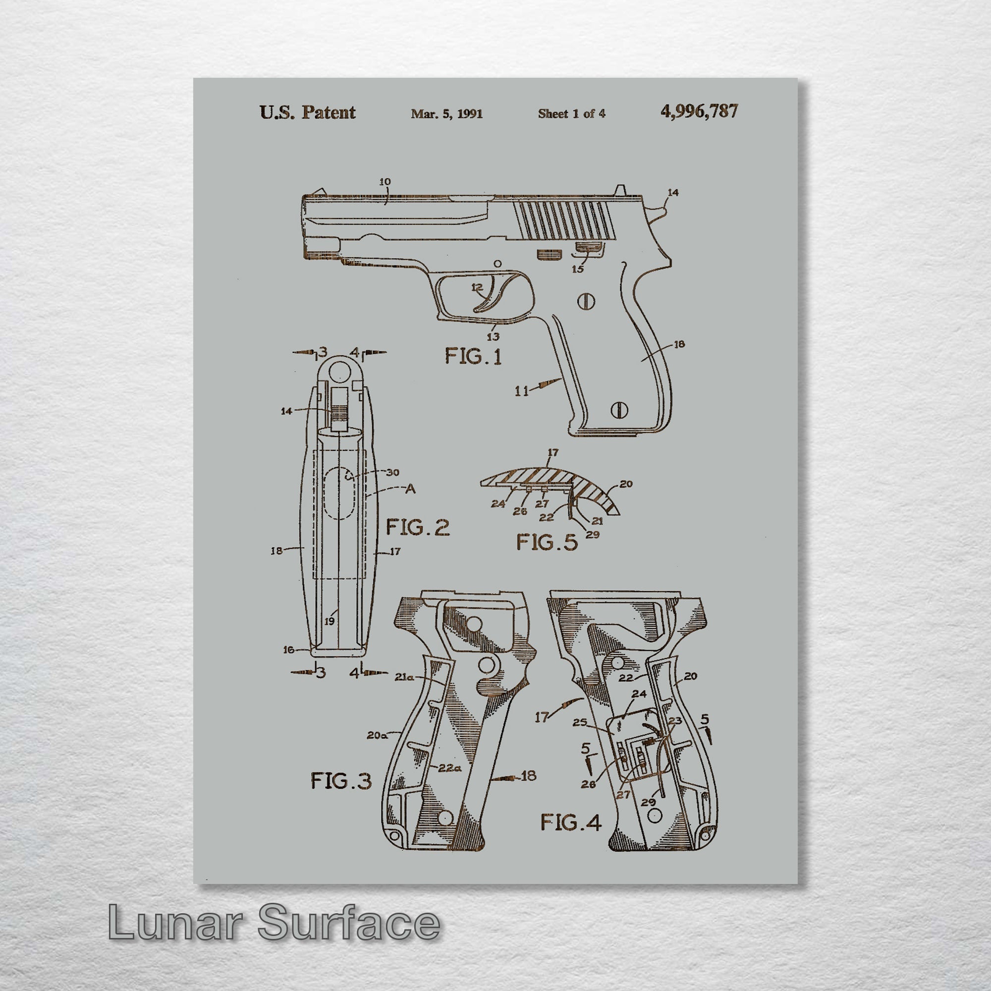 Sig Sauer - Patent on Wood
