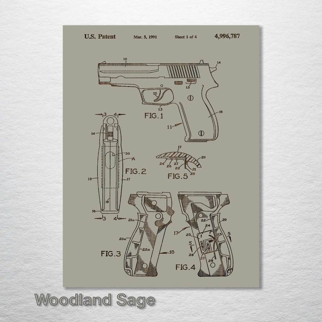 Sig Sauer - Patent on Wood