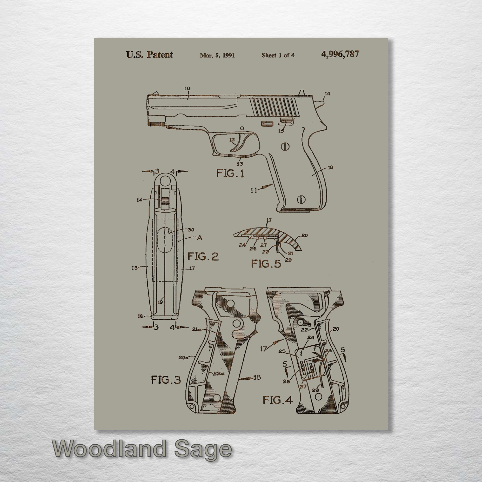 Sig Sauer - Patent on Wood