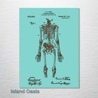 Anatomical Skeleton - Patent on Wood