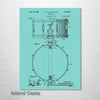 Snare Drum - Patent on Wood