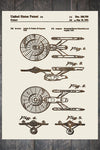 Star Trek Enterprise - Patent on Wood