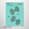 TIE Fighter- Patent on Wood