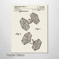TIE Fighter- Patent on Wood