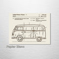 Volkswagen Van - Patent on Wood