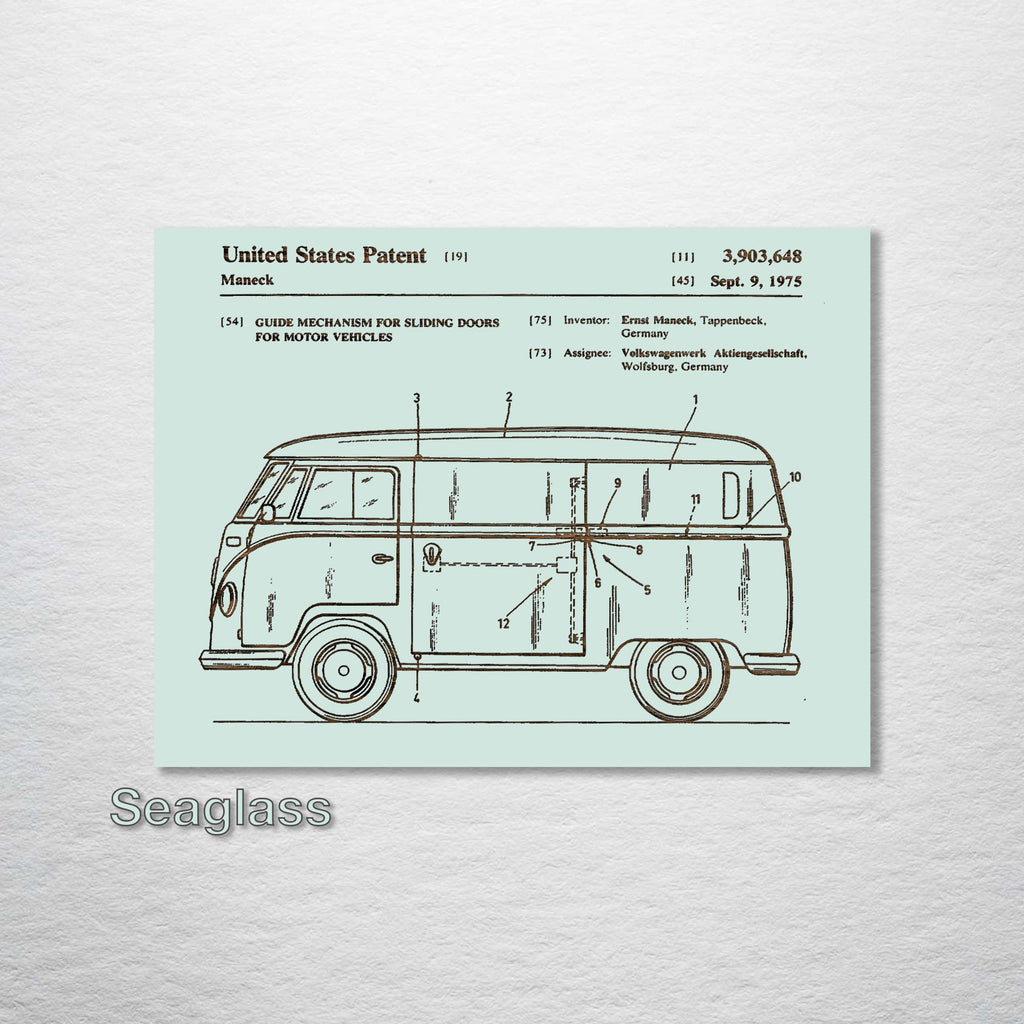 Volkswagen Van - Patent on Wood