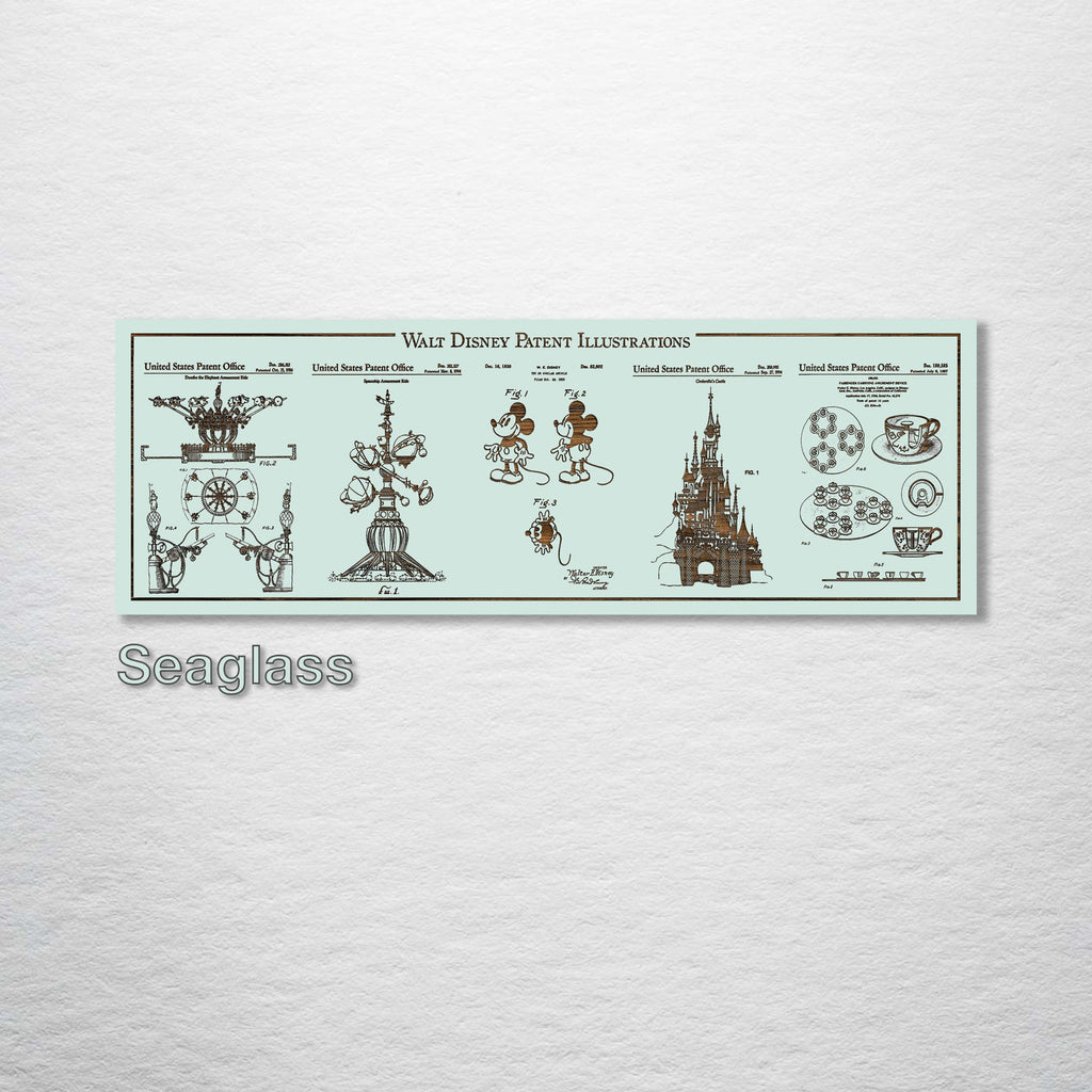 Collage - Disney Patents on Wood