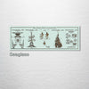 Collage - Disney Patents on Wood
