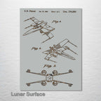 X Wing - Patent on Wood