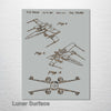X Wing - Patent on Wood