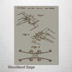 X Wing - Patent on Wood