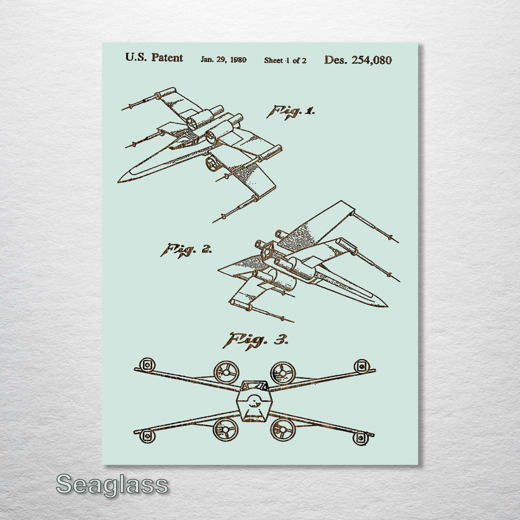 X Wing - Patent on Wood