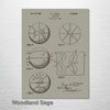 Basketball - Patent on Wood