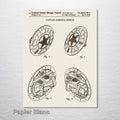 Captain America's Shield - Patent on Wood