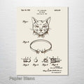 Cat Collar - Patent on Wood