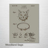 Cat Collar - Patent on Wood