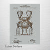 Coffee Grinder - Patent on Wood