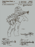 Eddie Van Halen Instrument Support - Patent on Wood