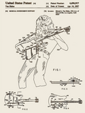 Eddie Van Halen Instrument Support - Patent on Wood