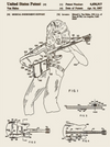 Eddie Van Halen Instrument Support - Patent on Wood